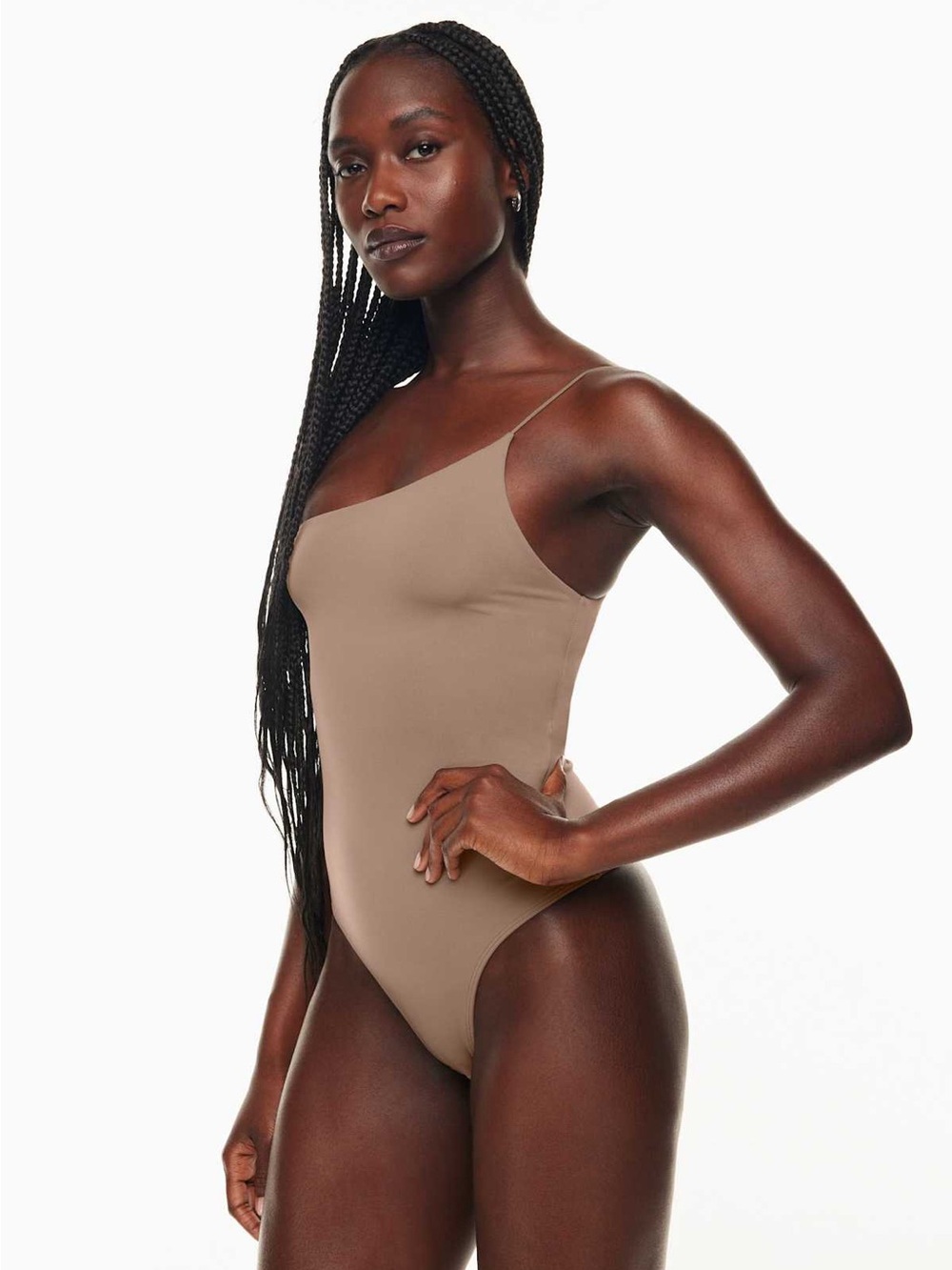 Aritzia Babaton Contour One-Shoulder Cami
Bodysuit
Deep Taupe #109114